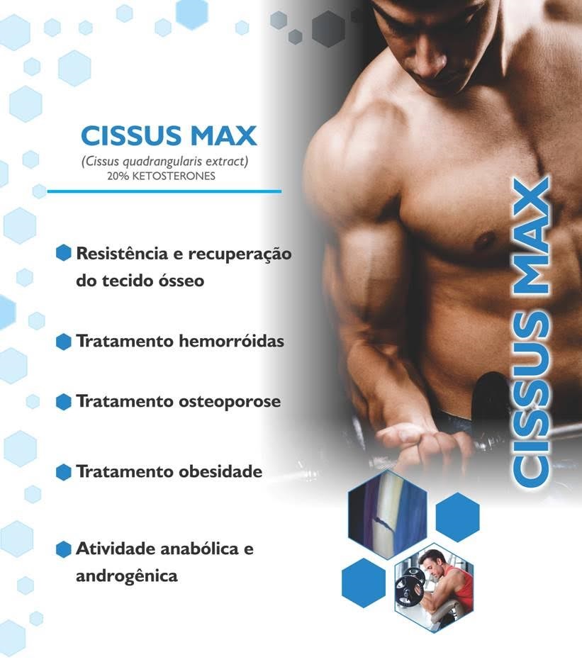 Cissus Quadrangularis 200mg + Citrus Max 150mg Pote 60 Cápsulas